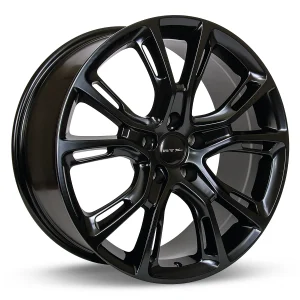 RTX Wheels – Thug – Black – 20″x9″ 34mm – All weather Wheels – 081595